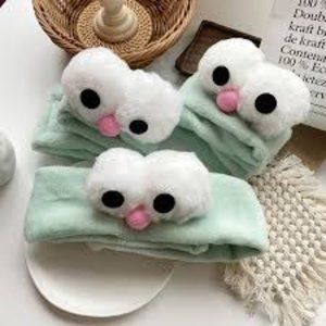 googly eye Facewash headband hairband